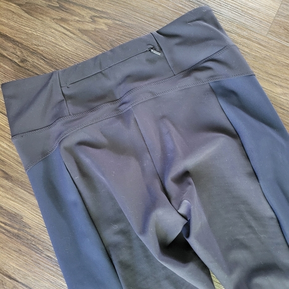 ATHLETA Stellar Tight Pants Black Blue Women's Medium Stretch Pockets - Picture 11 of 14